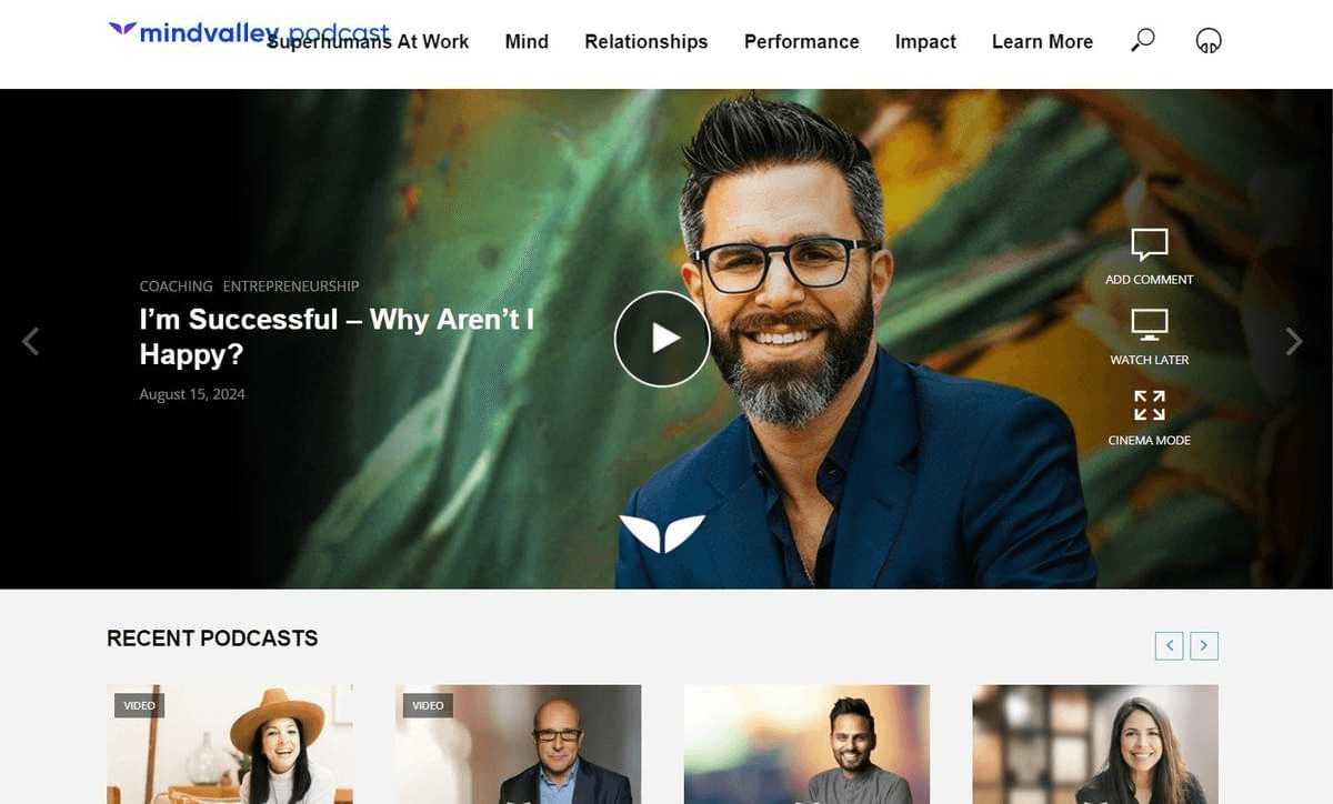 Le podcast Mindvalley Le podcast Mindvalley