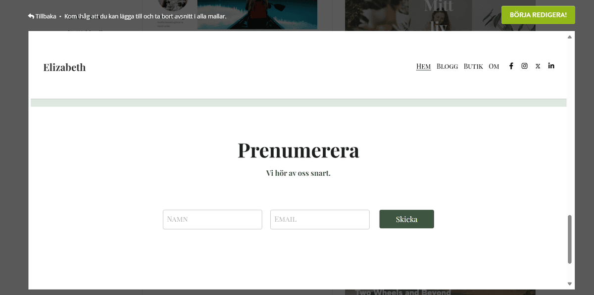 Använd Strikingly för att marknadsföra din blogg Använd Strikingly för att marknadsföra din blogg