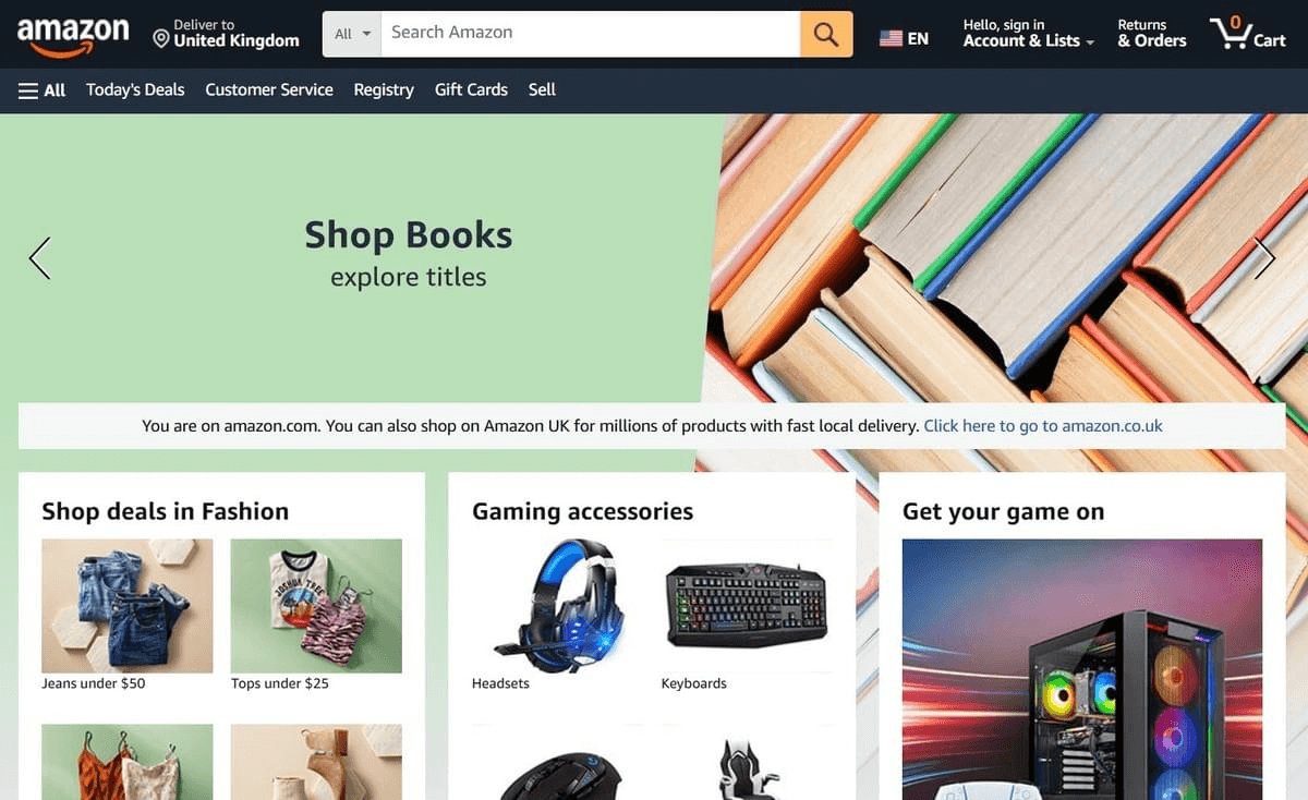 Amazon : Le Géant du E-Commerce Amazon : Le Géant du E-Commerce