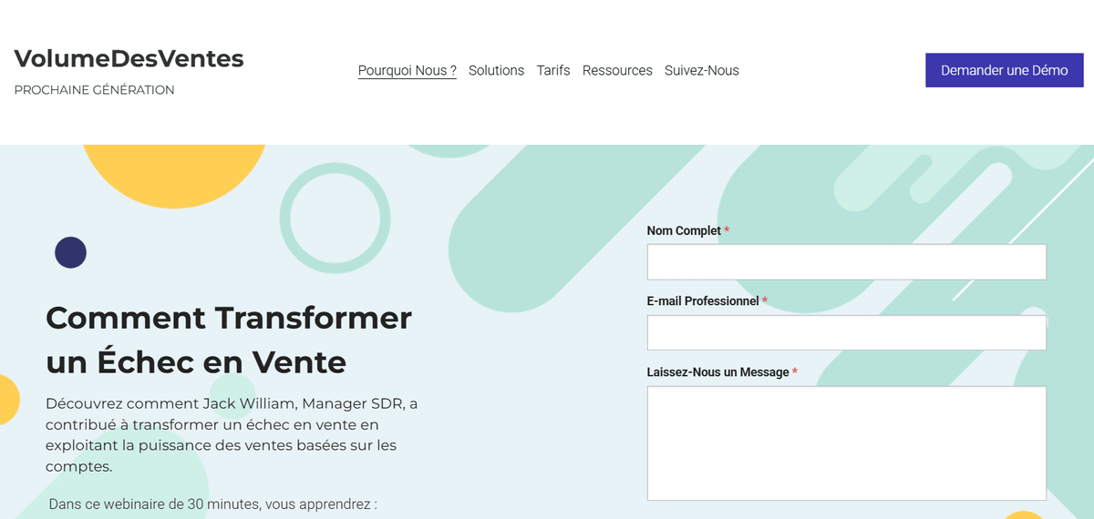 Créer un Contenu de Webinaire Créer un Contenu de Webinaire