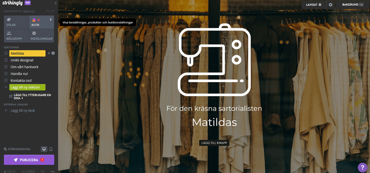 Hur man använder Strikingly för att hantera produktalternativ Hur man använder Strikingly för att hantera produktalternativ