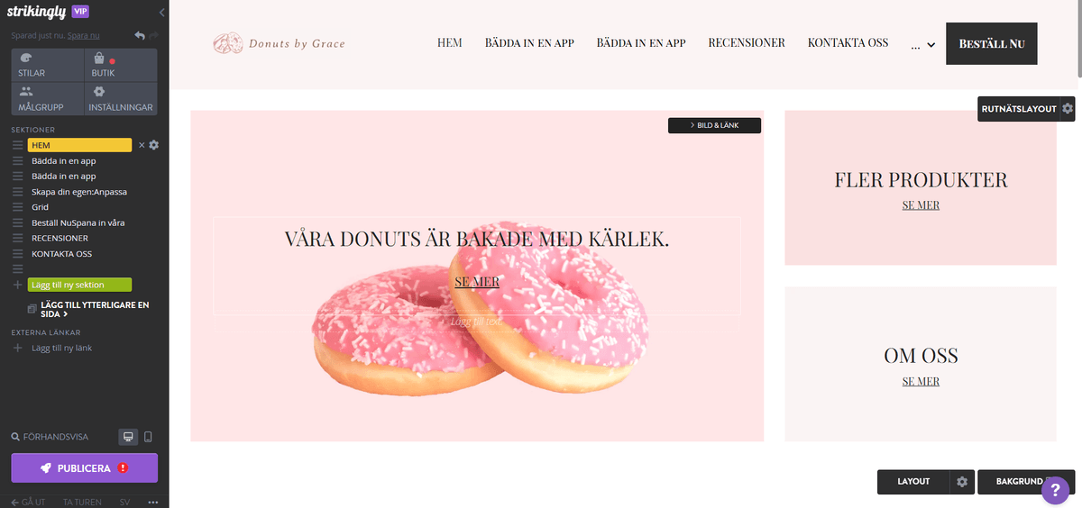 Ta scenen: Visa upp dina videor med Strikingly Ta scenen: Visa upp dina videor med Strikingly