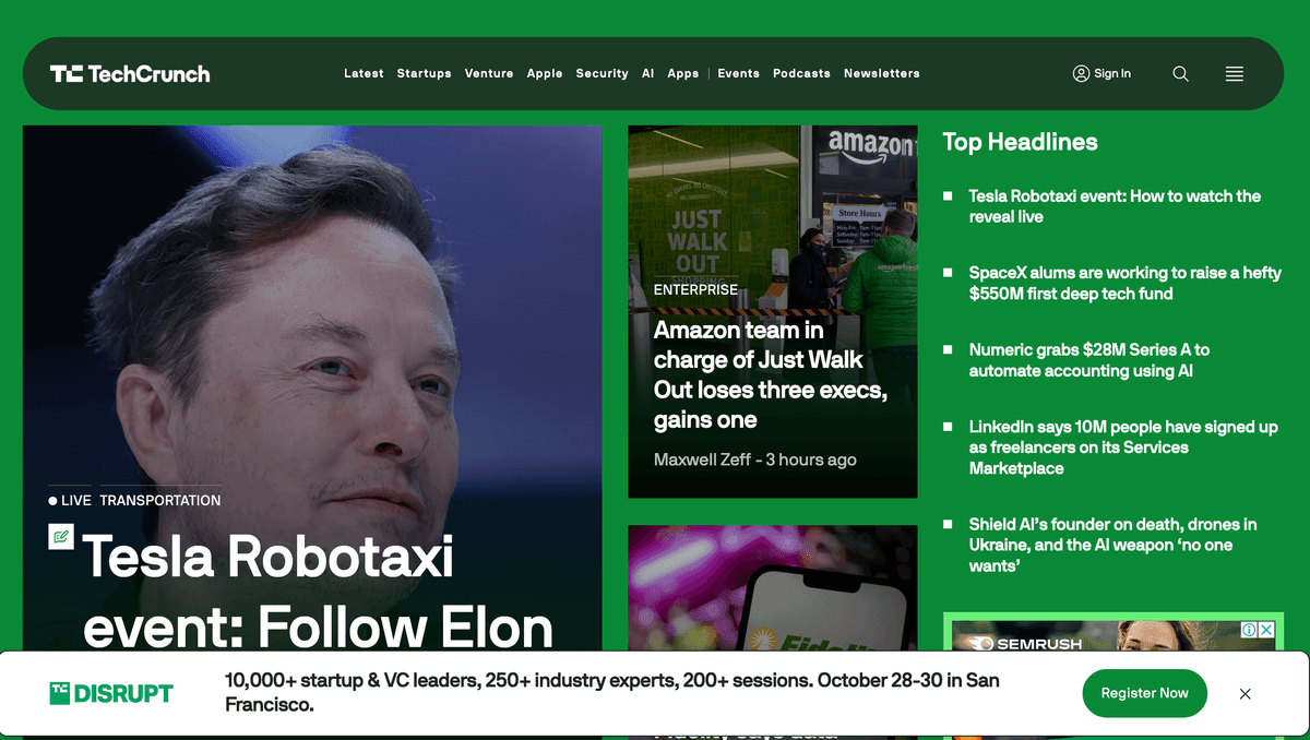 TechCrunch TechCrunch