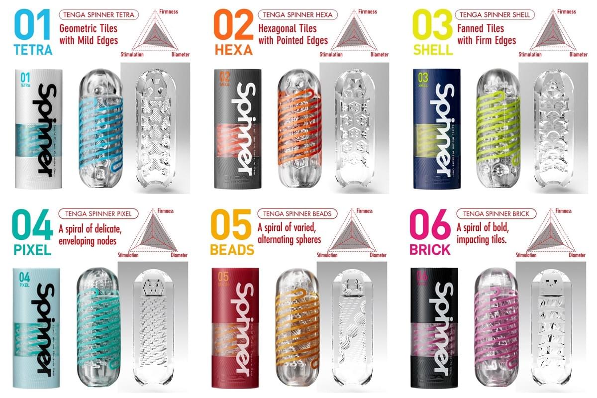 Tenga Spinner series