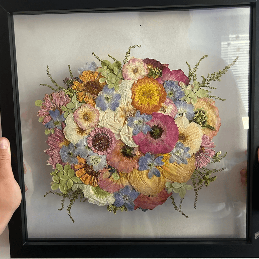 We offer personalized designs that reflect your unique style, ensuring every piece is a true representation of your memories. Custom Designs What We Offer Preserving memories with luxury flower preservation. Overall vibe: whites, cream, ivory, muted sage, thin line art floral designs with lots of leaves, plenty of white space, not busy website