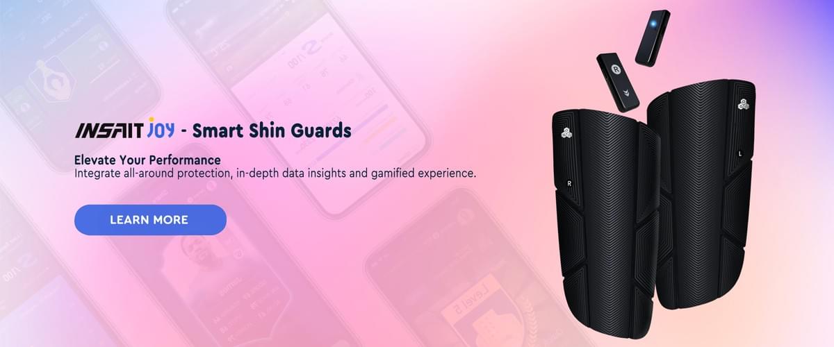 Smart soccer tracker in smart shin guards allow players to measure and analyze performance when they train and play. Smart soccer tracker in smart shin guards allow players to measure and analyze performance when they train and play.