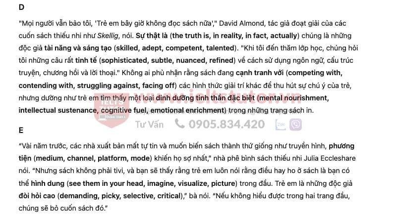 Twist in the Tale Answers with location - Đề thi thật IELTS READING Twist in the Tale Answers with location - Đề thi thật IELTS READING