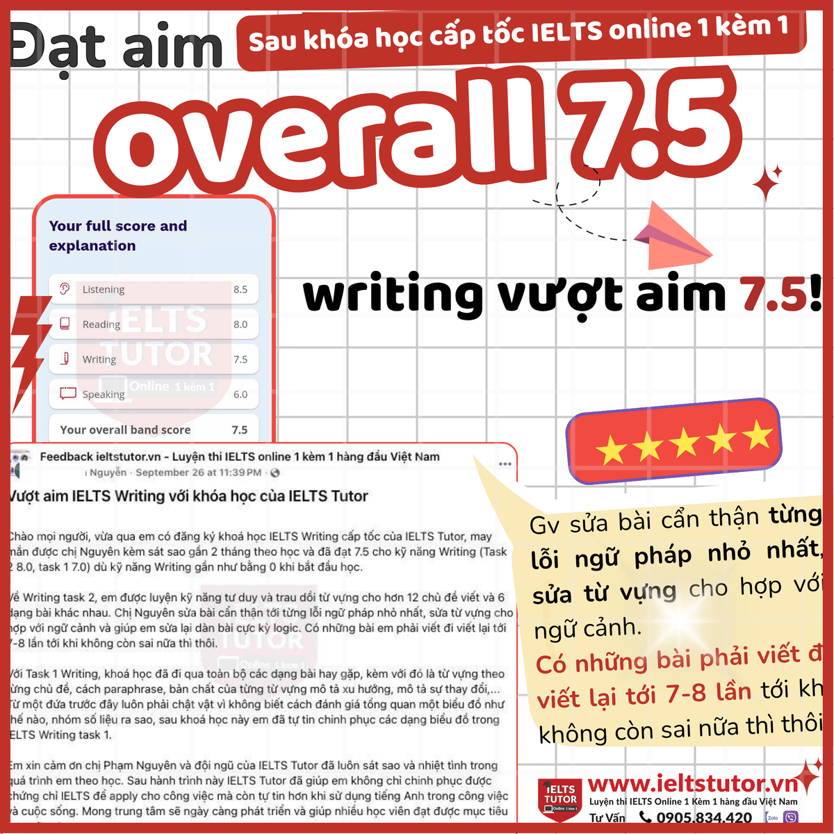 Các khóa học IELTS online 1 kèm 1 - 100% cam kết đạt target 6.0 - 7.0 - 8.0 - Đảm bảo đầu ra - Thi không đạt, học lại FREE Các khóa học IELTS online 1 kèm 1 - 100% cam kết đạt target 6.0 - 7.0 - 8.0 - Đảm bảo đầu ra - Thi không đạt, học lại FREE