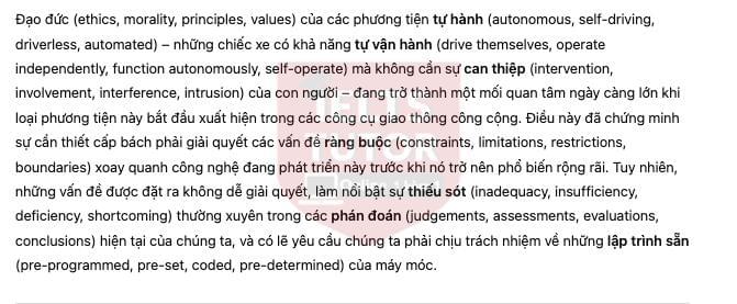 The Ethics of Driverless CarsAnswers with location - Đề luyện IELTS READING The Ethics of Driverless CarsAnswers with location - Đề luyện IELTS READING