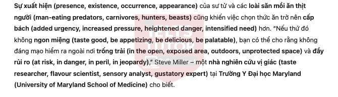 The geography of taste bud Answers with location - Đề thi thật IELTS READING The geography of taste bud Answers with location - Đề thi thật IELTS READING