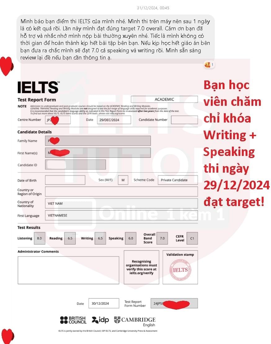 Các khóa học IELTS online 1 kèm 1 - 100% cam kết đạt target 6.0 - 7.0 - 8.0 - Đảm bảo đầu ra - Thi không đạt, học lại FREE Các khóa học IELTS online 1 kèm 1 - 100% cam kết đạt target 6.0 - 7.0 - 8.0 - Đảm bảo đầu ra - Thi không đạt, học lại FREE