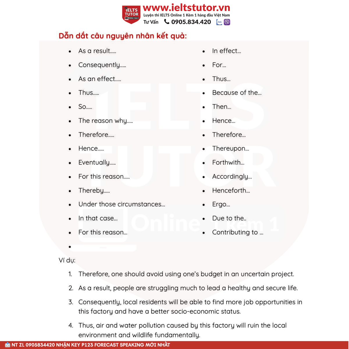 IELTS TUTOR cũng giới thiệu thêm Các loại từ nối (linking word) nên dùng trong IELTS IELTS TUTOR cũng giới thiệu thêm Các loại từ nối (linking word) nên dùng trong IELTS