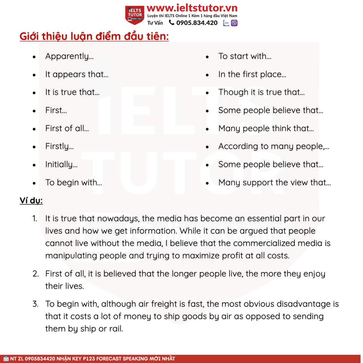 IELTS TUTOR cũng giới thiệu thêm Các loại từ nối (linking word) nên dùng trong IELTS IELTS TUTOR cũng giới thiệu thêm Các loại từ nối (linking word) nên dùng trong IELTS