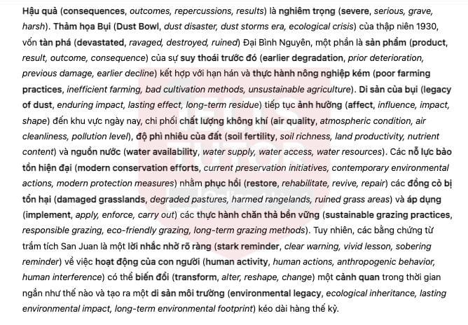 🔥Dust and the American West - Đề thi thật IELTS READING - Làm bài online format computer-based, kèm đáp án, dịch & giải thích từ vựng - cấu trúc ngữ pháp khó 🔥Dust and the American West - Đề thi thật IELTS READING - Làm bài online format computer-based, kèm đáp án, dịch & giải thích từ vựng - cấu trúc ngữ pháp khó