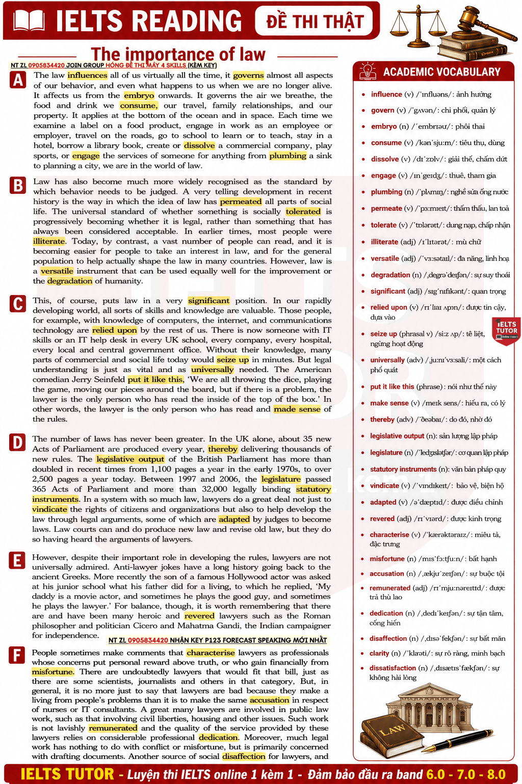 The importance of law The importance of law