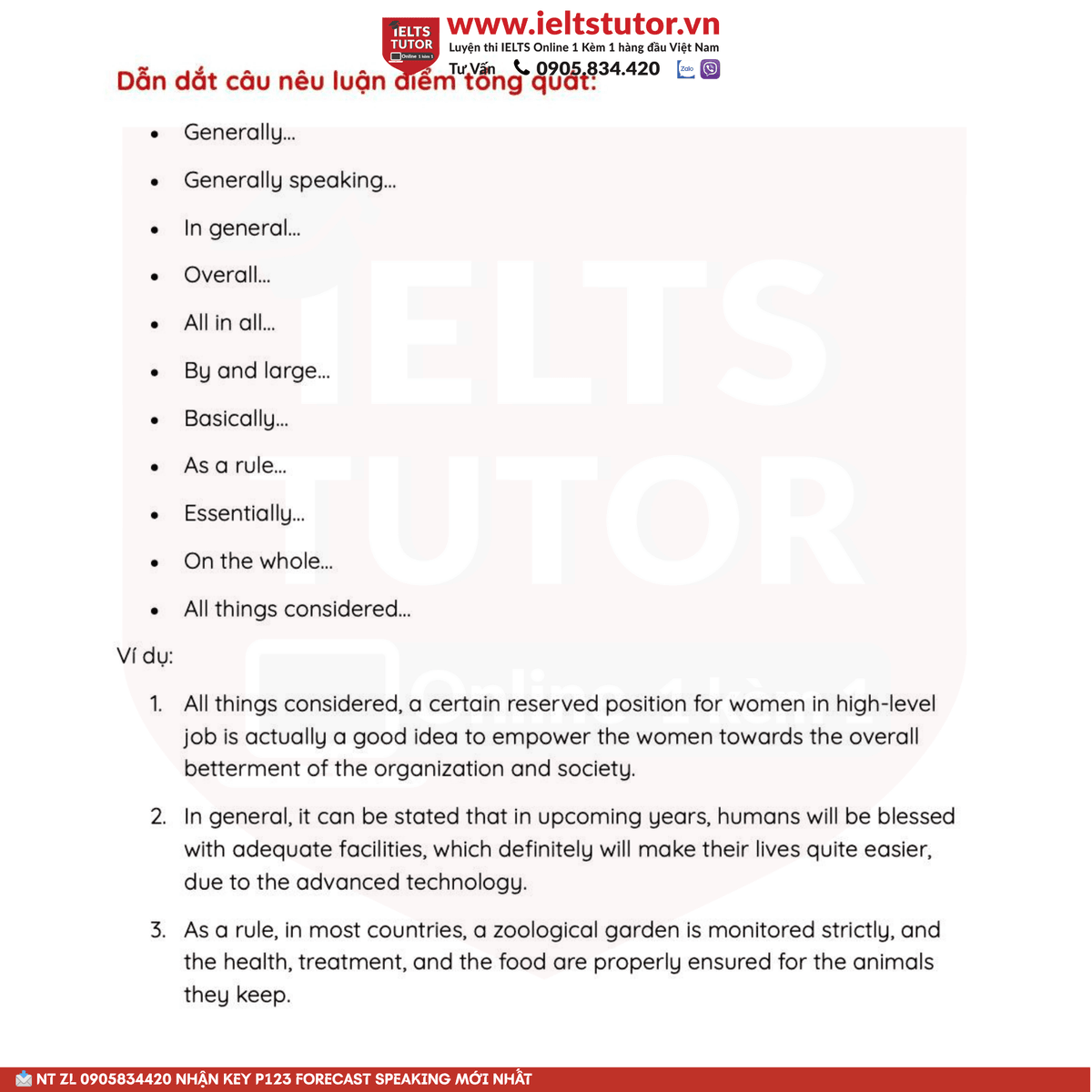 IELTS TUTOR cũng giới thiệu thêm Các loại từ nối (linking word) nên dùng trong IELTS IELTS TUTOR cũng giới thiệu thêm Các loại từ nối (linking word) nên dùng trong IELTS