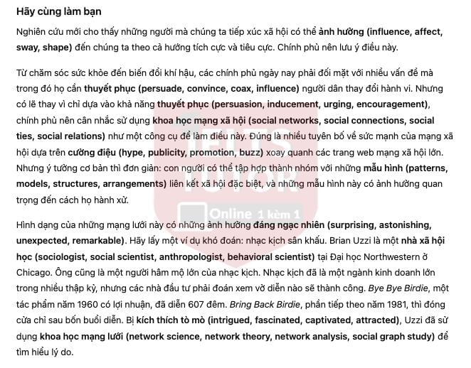 🔥Let's all be friends Answers with location - Đề luyện IELTS READING- Làm bài online format computer-based, kèm đáp án, dịch & giải thích từ vựng - cấu trúc ngữ pháp khó 🔥Let's all be friends Answers with location - Đề luyện IELTS READING- Làm bài online format computer-based, kèm đáp án, dịch & giải thích từ vựng - cấu trúc ngữ pháp khó