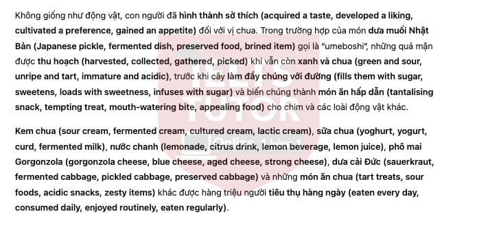 The geography of taste bud Answers with location - Đề thi thật IELTS READING The geography of taste bud Answers with location - Đề thi thật IELTS READING