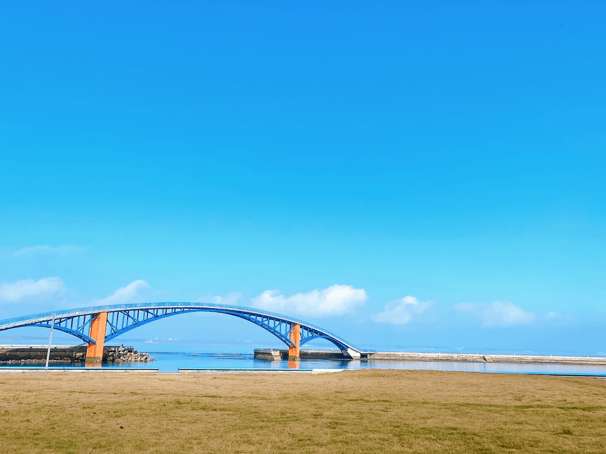 Xiying Rainbow Bridge 西瀛虹橋 花火節放煙火的地點 Xiying Rainbow Bridge 西瀛虹橋 花火節放煙火的地點