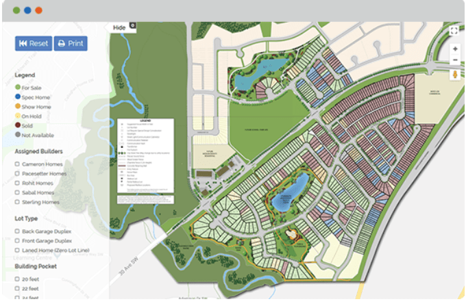 Interactive Plat Maps that sell. Interactive Plat Maps that sell.