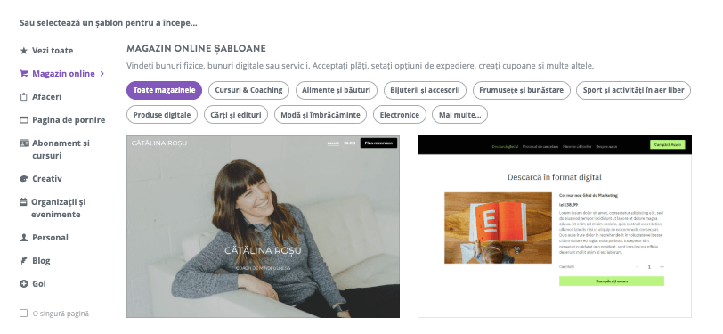 Site-uri web responsive pe Strikingly - Selecție de șabloane Site-uri web responsive pe Strikingly - Selecție de șabloane