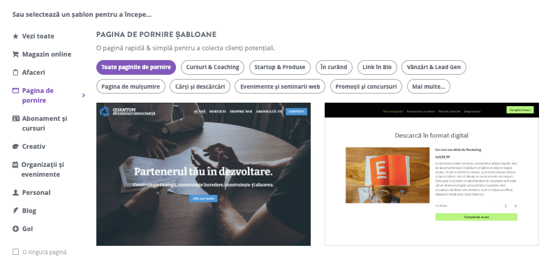 Cum poate Strikingly să ajute la creșterea implicării în ghidurile Instagram - Creează o pagină de aterizare Cum poate Strikingly să ajute la creșterea implicării în ghidurile Instagram - Creează o pagină de aterizare