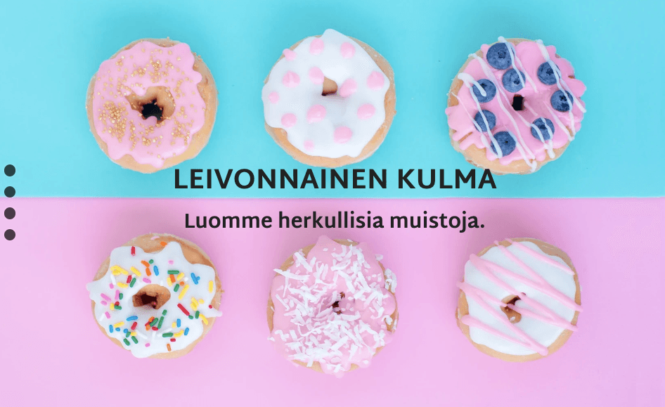 Pastry Corner -malli Strikinglyltä Pastry Corner -malli Strikinglyltä