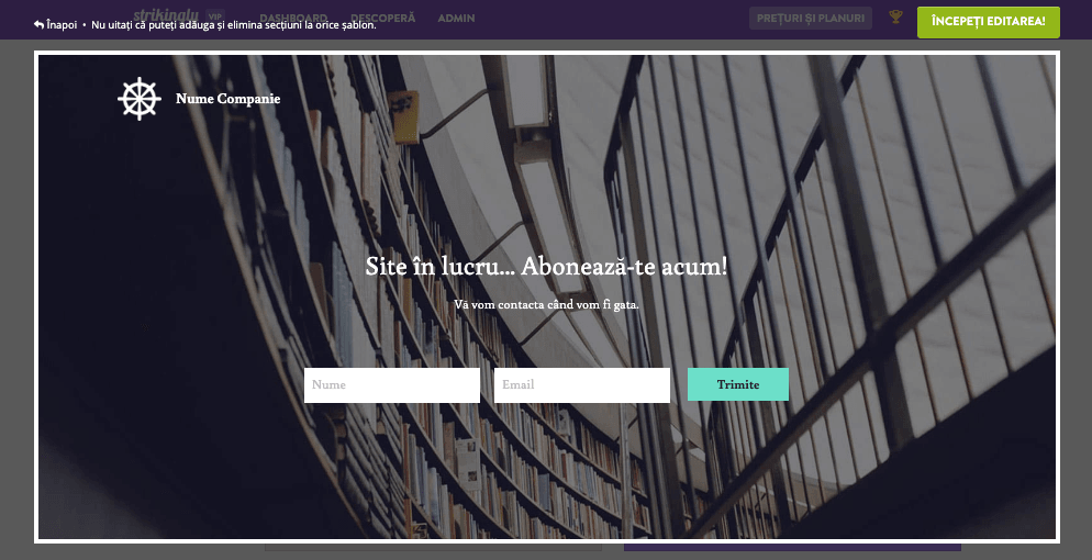 Cum să publici un site web - proiectarea site-ului tău web cu Strikingly - explorarea funcțiilor Strikingly - formulare de contact Cum să publici un site web - proiectarea site-ului tău web cu Strikingly - explorarea funcțiilor Strikingly - formulare de contact