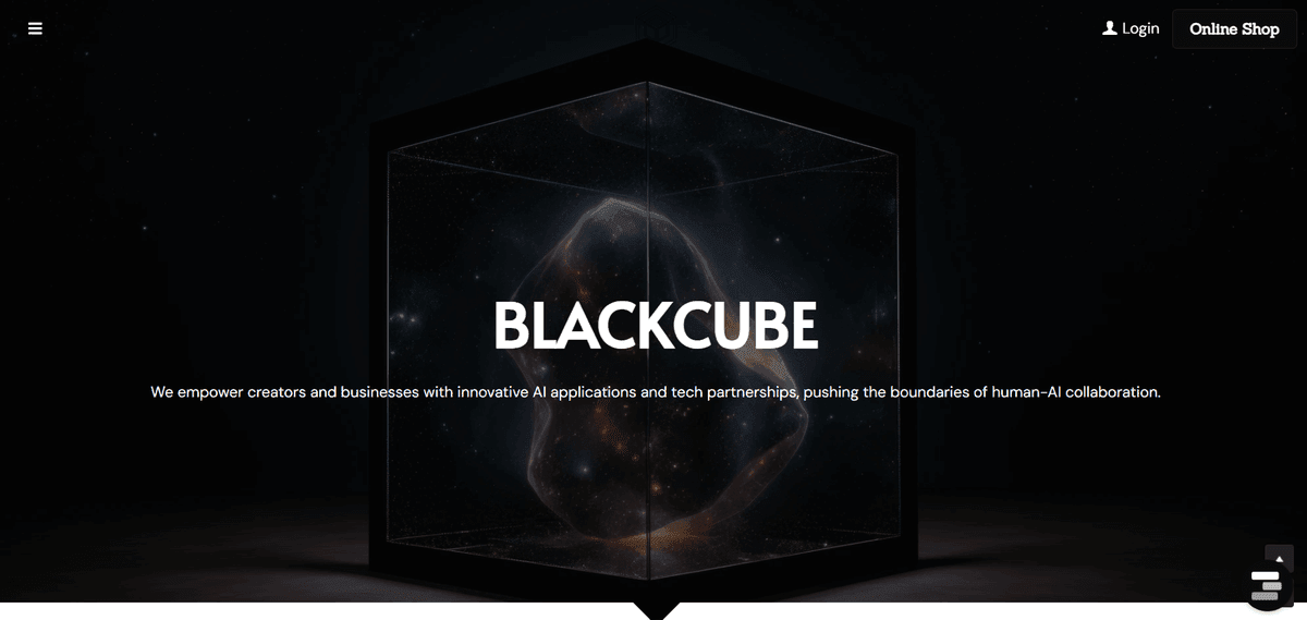 صورة مأخوذة من Blackcube صورة مأخوذة من Blackcube