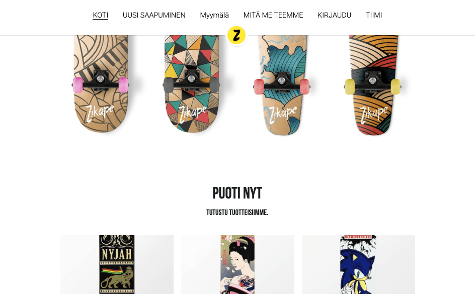 Zikape Verkkokaupan Malli Zikape Verkkokaupan Malli