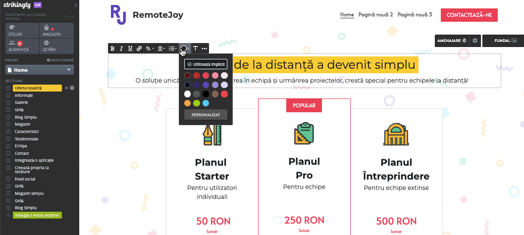 Cum să direcționezi reclamele cu Strikingly - Branding consistent Cum să direcționezi reclamele cu Strikingly - Branding consistent