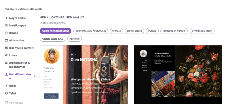 henkilökohtainen verkkosivusto - Hyödynnä silmiinpistävästi - erilaisia valmiiksi suunniteltuja henkilökohtaisia verkkosivustoja henkilökohtainen verkkosivusto - Hyödynnä silmiinpistävästi - erilaisia valmiiksi suunniteltuja henkilökohtaisia verkkosivustoja