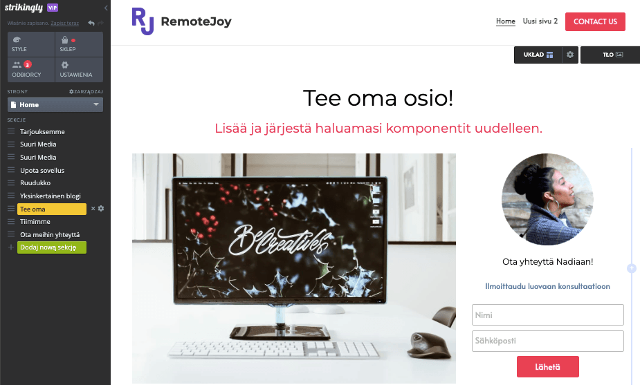Tulevaisuuteen varautuva verkkosivusto Tulevaisuuteen varautuva verkkosivusto