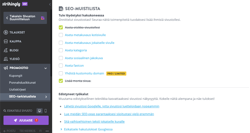 Bränditietoisuus – Strikinglyn SEO-työkalujen integrointi parantaa näkyvyyttä Bränditietoisuus – Strikinglyn SEO-työkalujen integrointi parantaa näkyvyyttä
