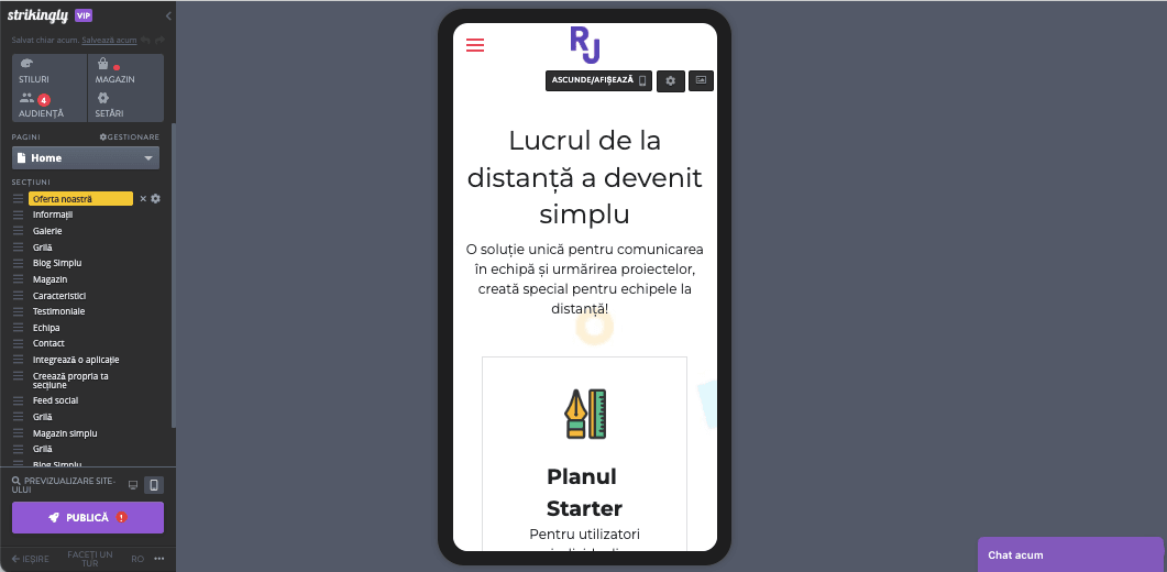 Site-uri web responsive pe Strikingly - Optimizare mobilă Site-uri web responsive pe Strikingly - Optimizare mobilă