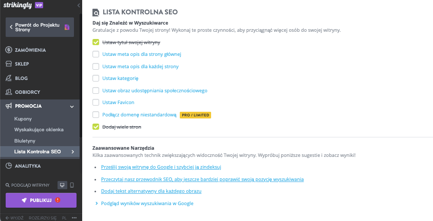 Jak korzystać z Strikingly dla swoich produktów z prywatną etykietą - Optymalizacja SEO Jak korzystać z Strikingly dla swoich produktów z prywatną etykietą - Optymalizacja SEO