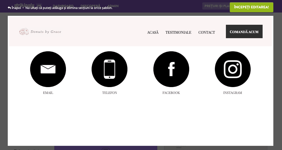 Cum poate Strikingly să ajute cu publicitatea pentru fitness - integrare social media Cum poate Strikingly să ajute cu publicitatea pentru fitness - integrare social media
