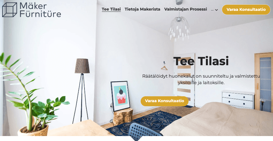 Maker-malli Strikinglyltä Maker-malli Strikinglyltä