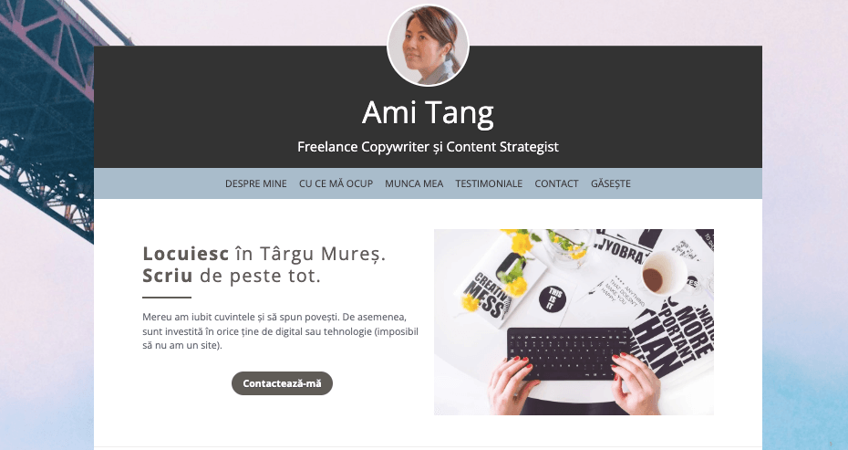 Template de profil Template de profil