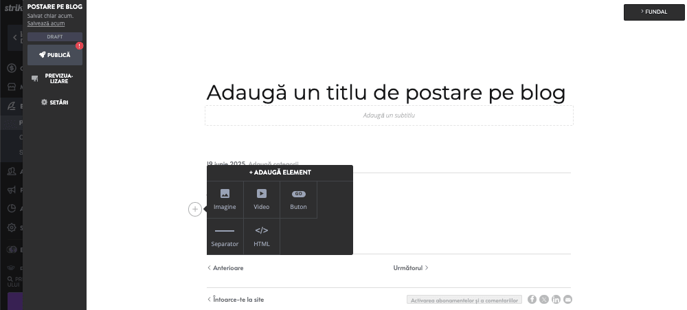Strikingly pentru un design de blog eficient și captivant - Incorporează multimedia Strikingly pentru un design de blog eficient și captivant - Incorporează multimedia