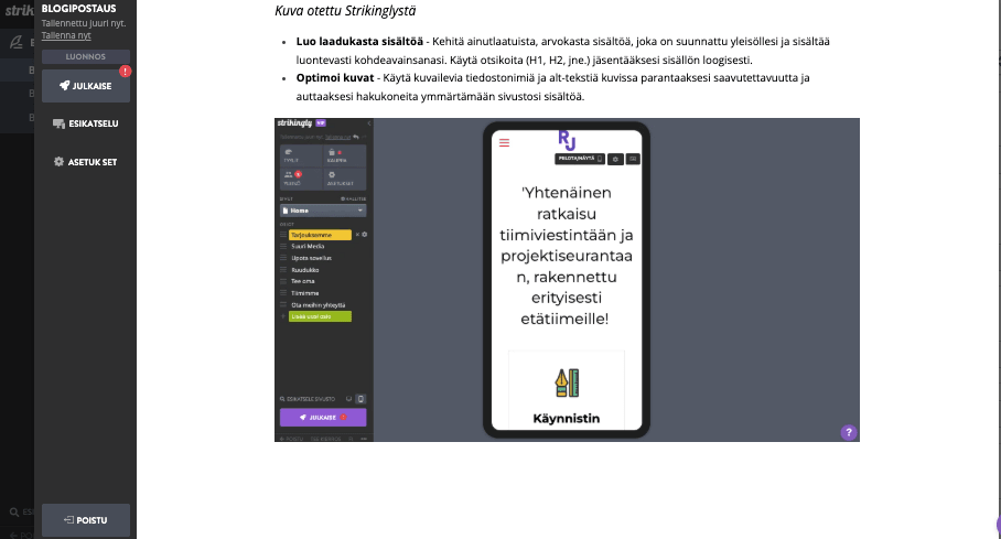 Tuotelinjan laajentamisen hakukoneoptimoinnin maksimointi - Strikingly - Optimoi kuvat Tuotelinjan laajentamisen hakukoneoptimoinnin maksimointi - Strikingly - Optimoi kuvat