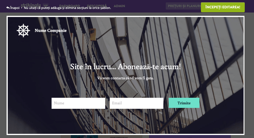 Înscrieri la buletinul informativ Înscrieri la buletinul informativ