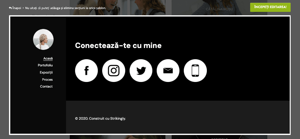 Strikingly pentru un design de blog eficient și captivant - Activează partajarea pe rețelele sociale Strikingly pentru un design de blog eficient și captivant - Activează partajarea pe rețelele sociale