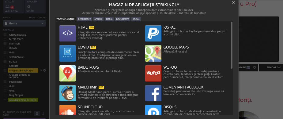 Cum poate Strikingly să ajute afacerile angro să crească - Integrări de marketing Cum poate Strikingly să ajute afacerile angro să crească - Integrări de marketing