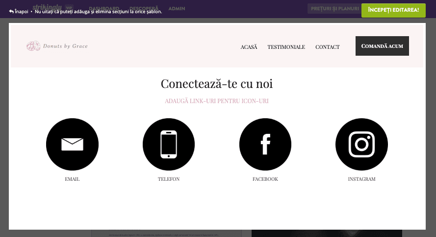 Cum pot brandurile să folosească Strikingly pentru a crește scorul de satisfacție a clienților - construirea unui site web ușor de utilizat și plăcut din punct de vedere estetic - integrare cu rețelele sociale Cum pot brandurile să folosească Strikingly pentru a crește scorul de satisfacție a clienților - construirea unui site web ușor de utilizat și plăcut din punct de vedere estetic - integrare cu rețelele sociale