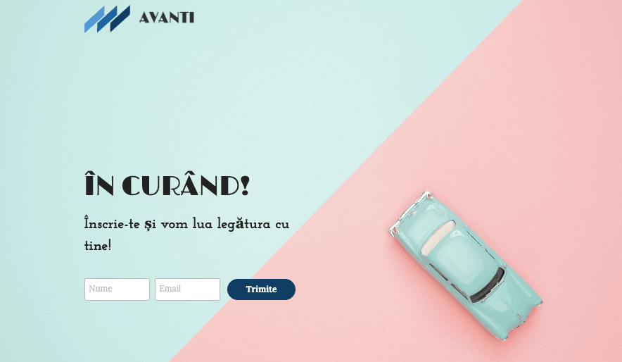 Template Avanti de la Strikingly Template Avanti de la Strikingly