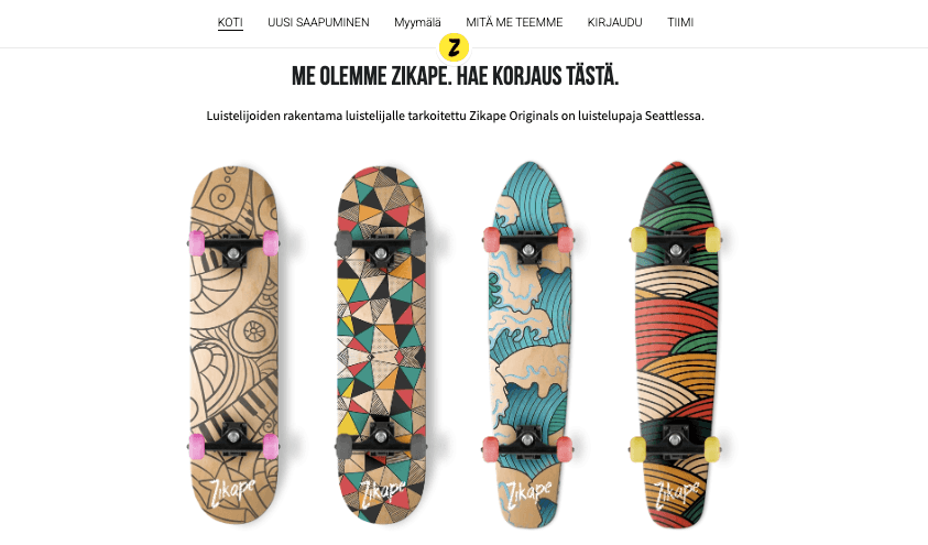 Zikape Nettikaupan Malli Strikinglyltä Zikape Nettikaupan Malli Strikinglyltä