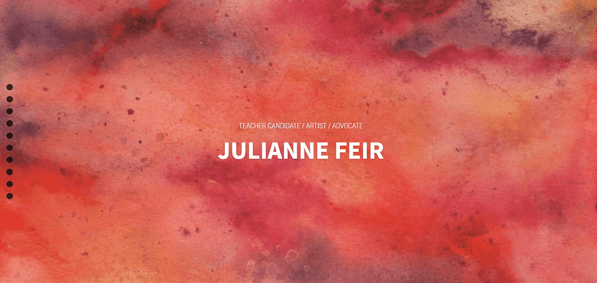 Obraz pochodzi z Julianne Feir Obraz pochodzi z Julianne Feir
