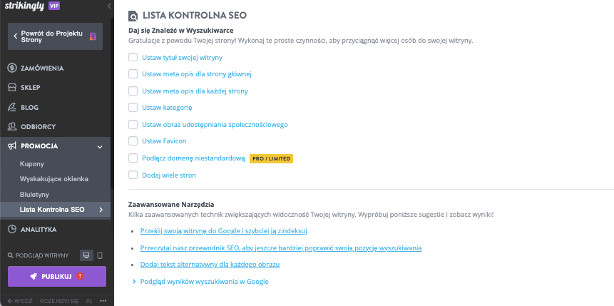 Jak Strikingly może pomóc w reklamie fitness - optymalizacja SEO Jak Strikingly może pomóc w reklamie fitness - optymalizacja SEO