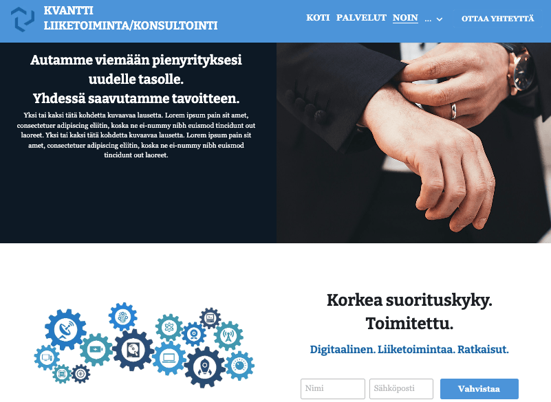 Quantum Template Strikinglyltä Quantum Template Strikinglyltä